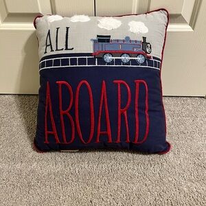 Pottery Barn Kids Thomas the Train Pillow